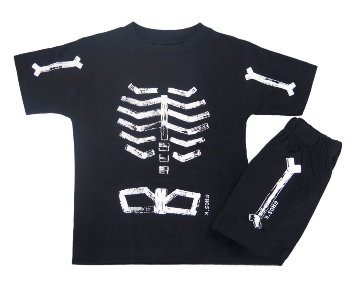 Pijama Esqueleto Brilla En La Oscuridad