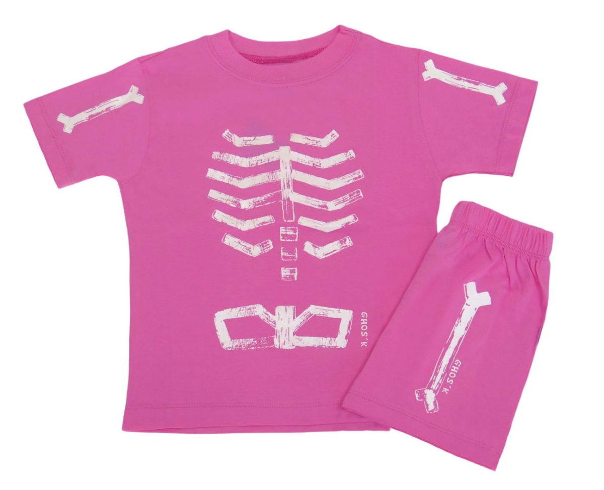 Pijama Esqueleto Brilla En La Oscuridad