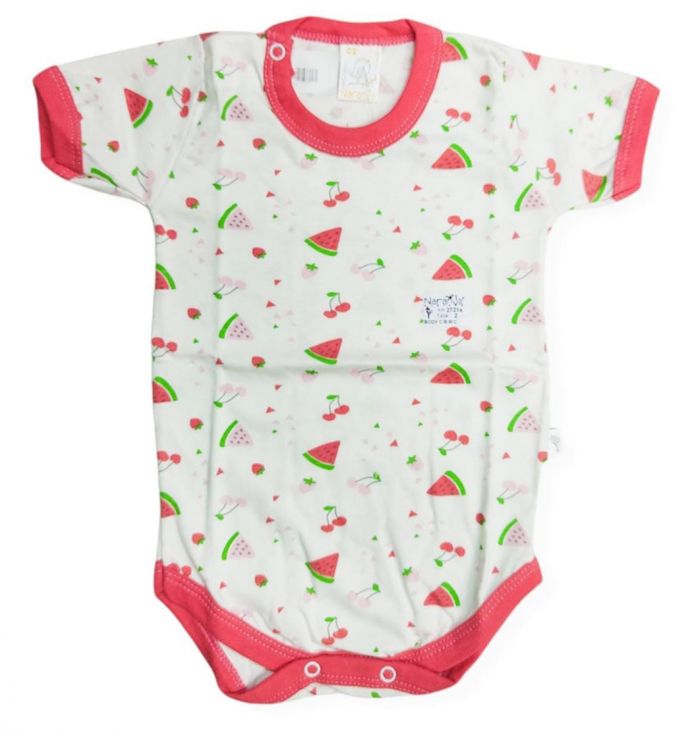 Body Manga Corta Estampado sandia