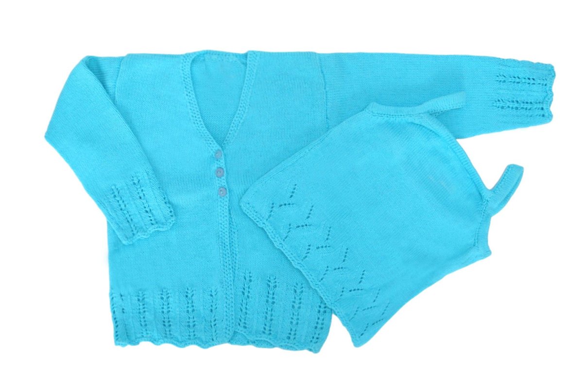 Conjunto Hilo (Saco Y Musculosa) Calado