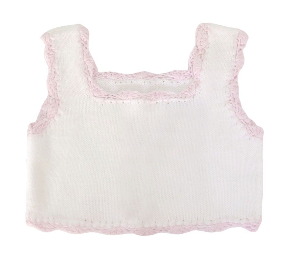 Top Hilo Terminado Al Crochet