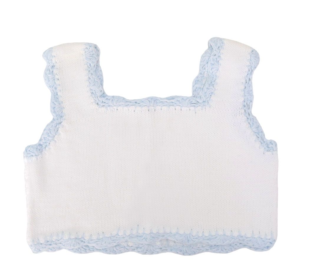 Top Hilo Terminado Al Crochet