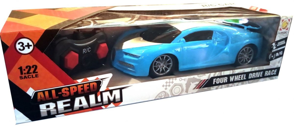 Auto Radio Control - Adelante Y Atras - All Speed Realm - Escala 1:22