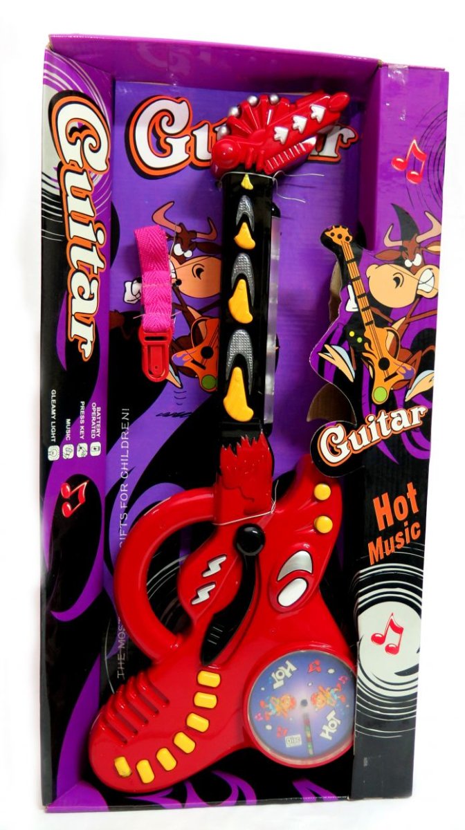 Guitarra electrica mediana Guitar hot music -