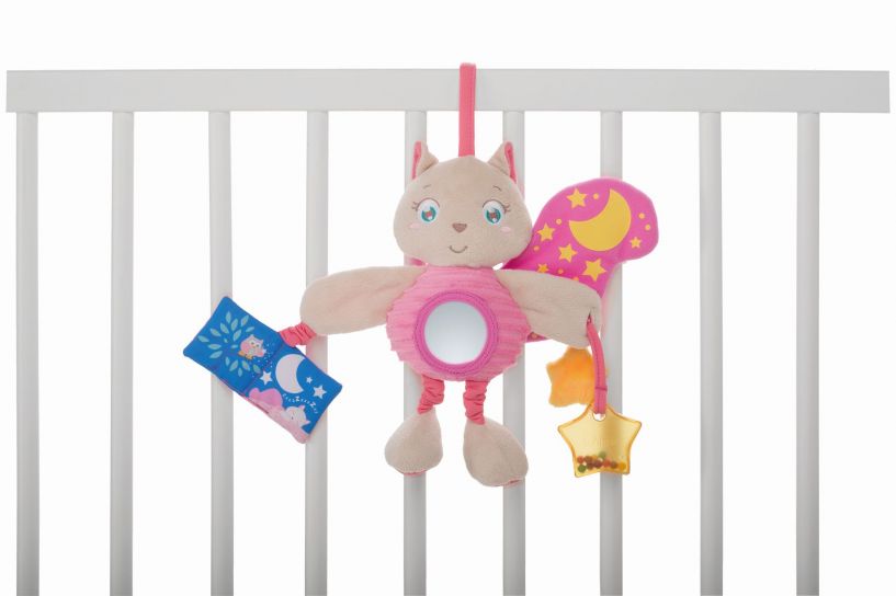 Peluche Colgante Cunero Sonajero Buho