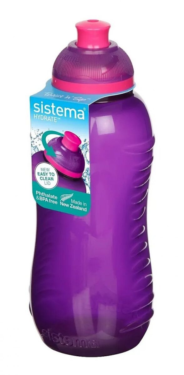 Botella Pico Deportivo Infantil Con Sistema Twist - Libre De Ftalatos Y Bpa