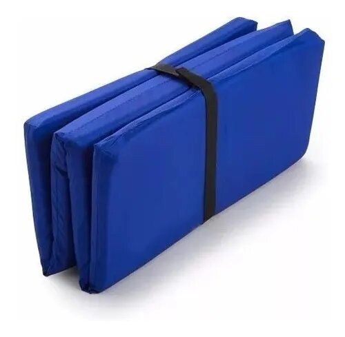 Colchoneta Plegable Tapizada En Cuerina - Jardin