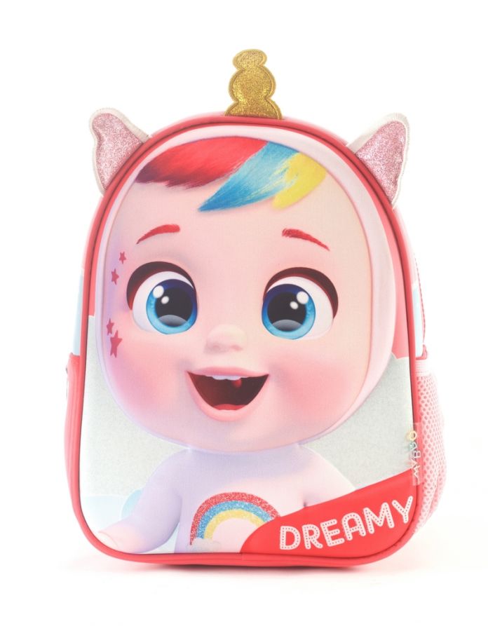 Mochila Espalda Jardin Cry Babies Relieve 3D