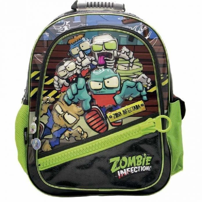 Mochila Espalda Zombie Infection - Doble Bolsillo Frontal