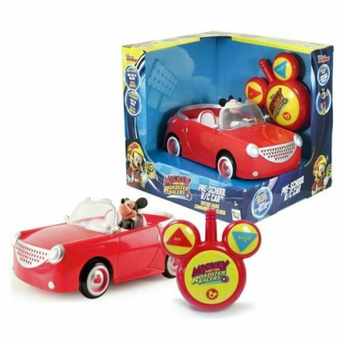Auto Mickey Radio control para Menores de 5 Años