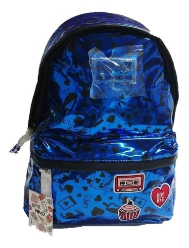 Mochila de Espalda Metalizada Urbana 47 Street GRANDE