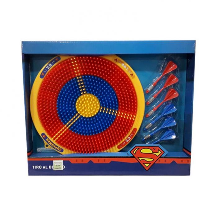Tiro Al Blanco - Juego De Dardos Superman DC