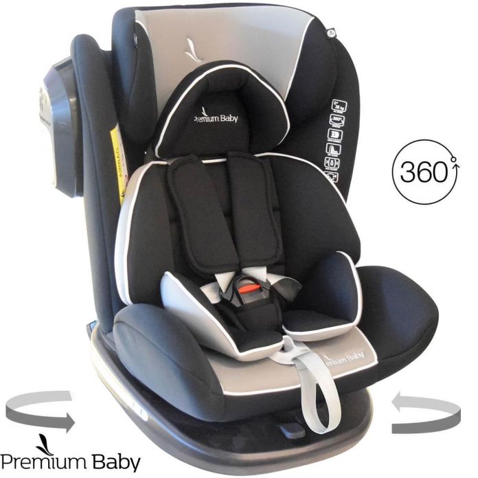 Butaca de 0 a 36kg giratoria 360 con ISOFIX
