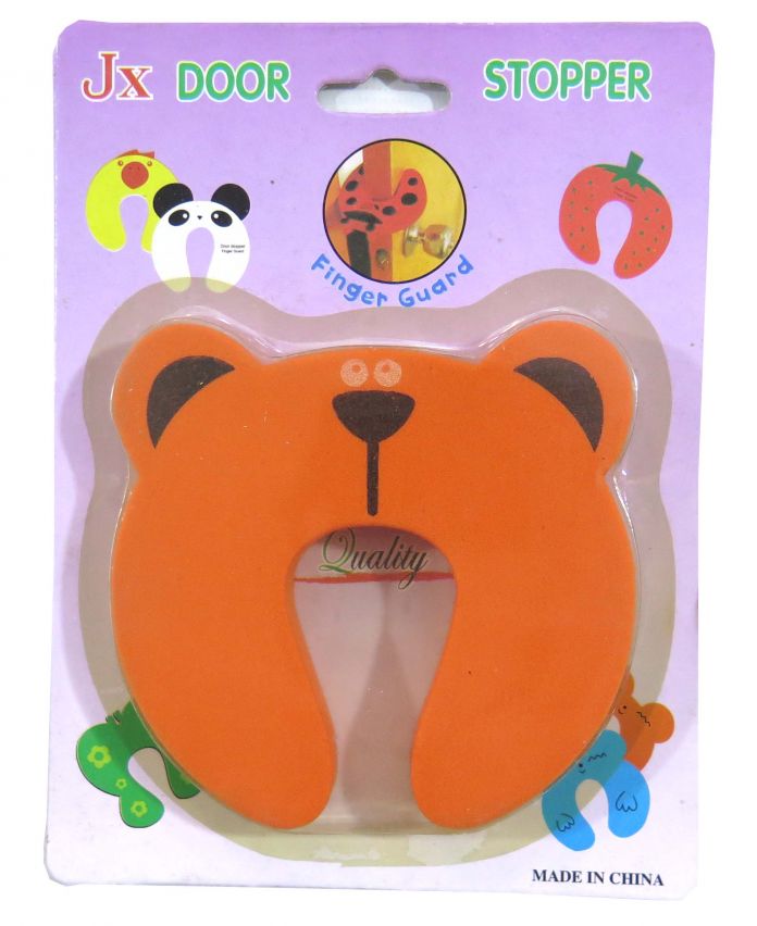 Tope de goma para puertas salvadedos