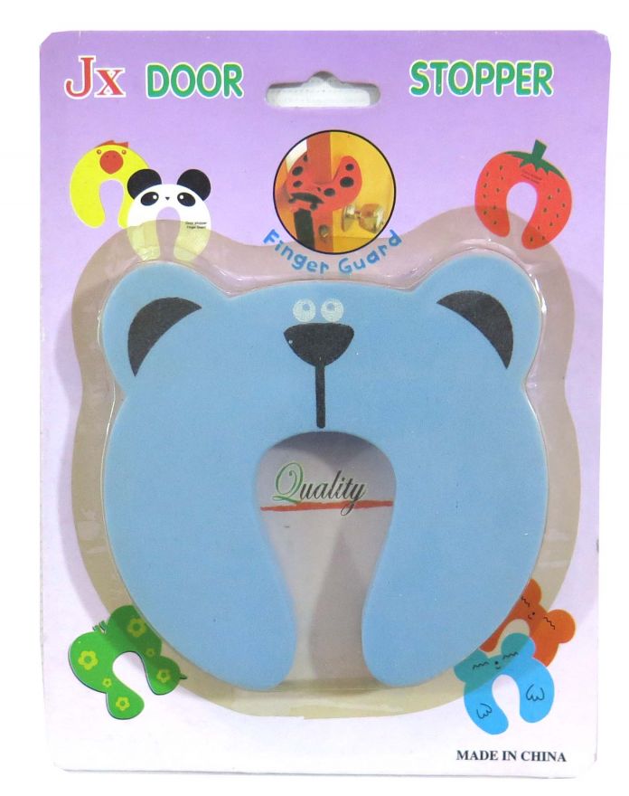 Tope de goma para puertas salvadedos