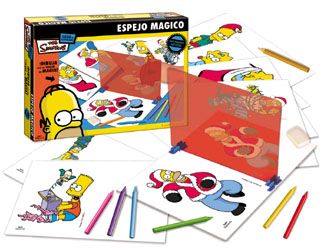 Espejo magico simpson