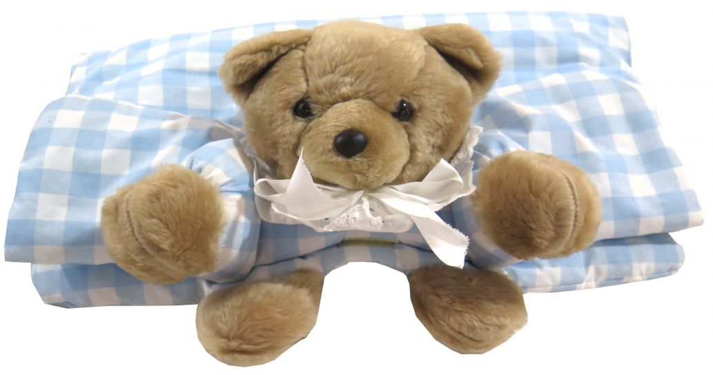 Cambiador Oso con cabeza y patitas de peluche