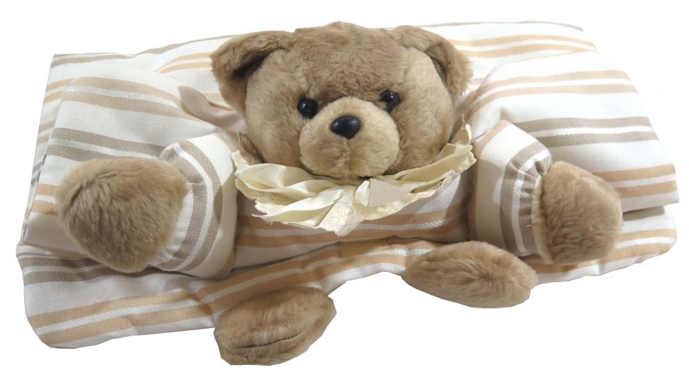 Cambiador Oso con cabeza y patitas de peluche