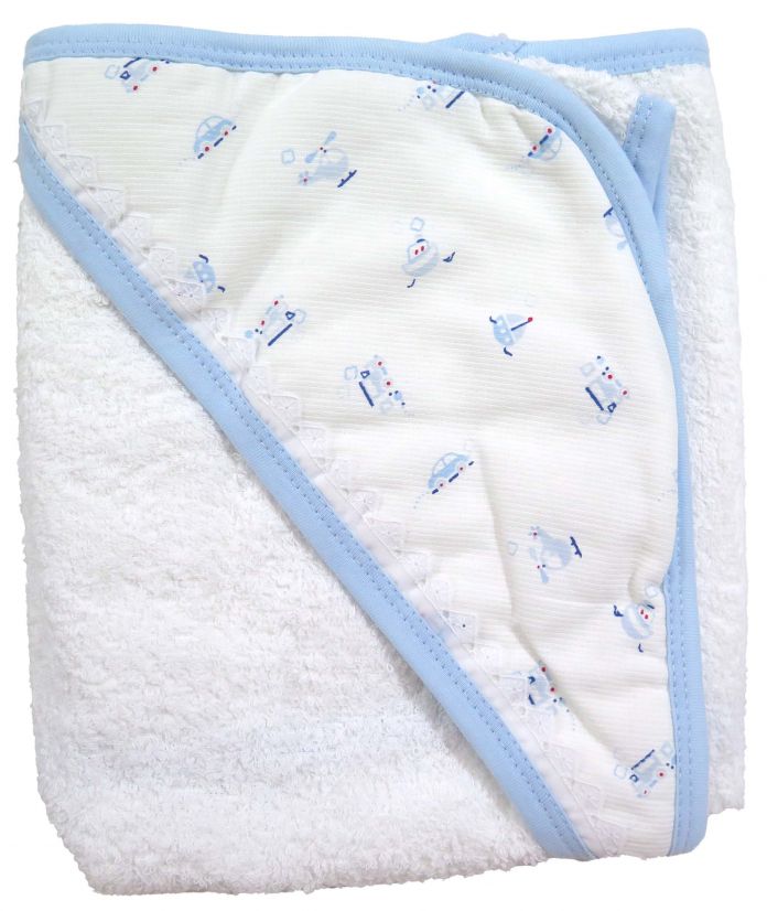 Toallon Con Capucha Estampada