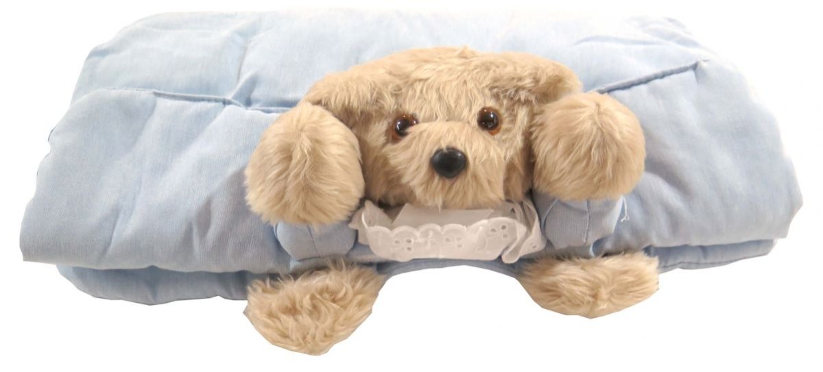 Cambiador Perro con cabeza y patitas de peluche