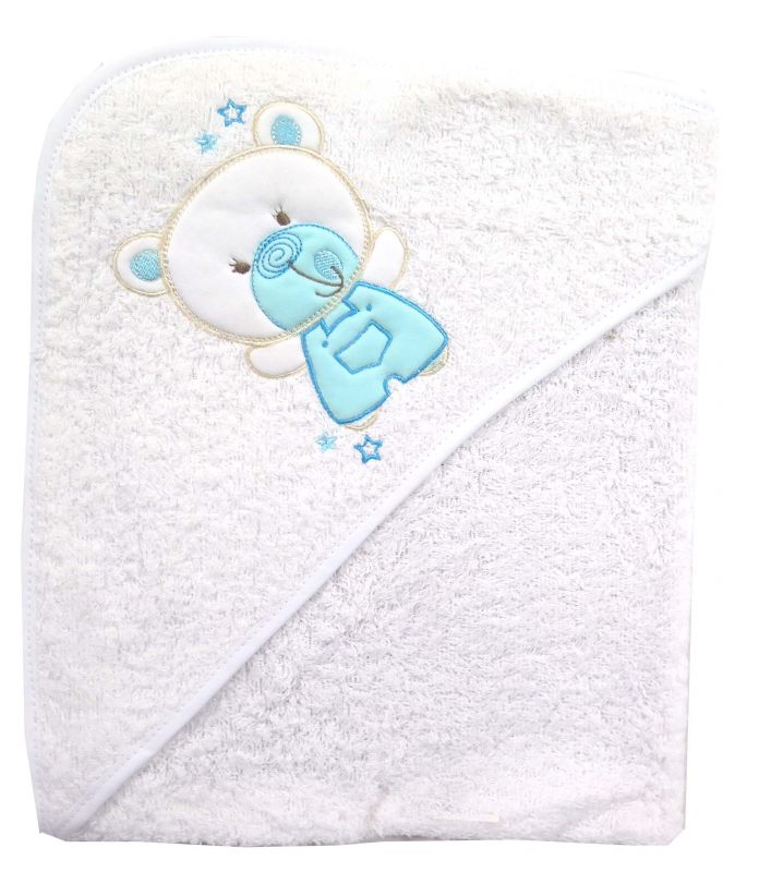 Toalla Con Capucha Bordada