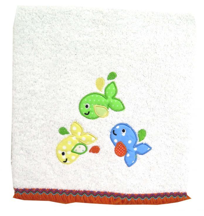 Toallon Infantil Con Bordado