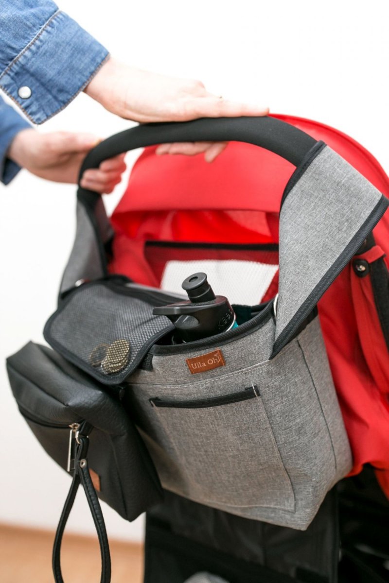 Organizador bolsillero XL para cochecito 2 en 1 (se convierte en bolso)