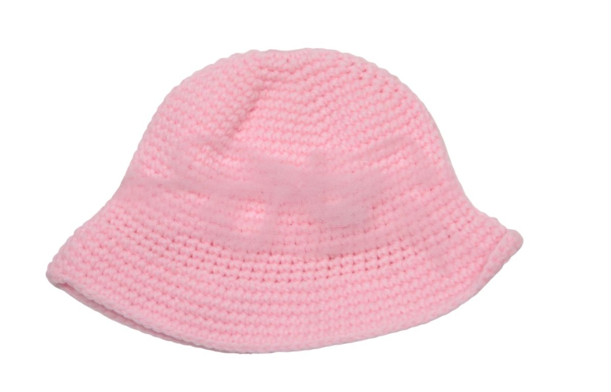 Gorro Al Crochet Con Tul