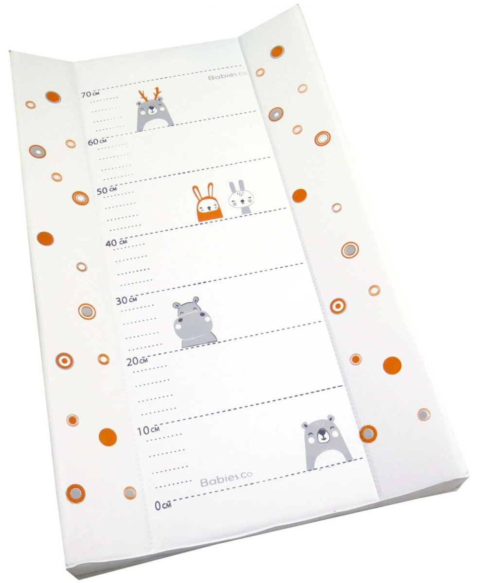 Cambiador antivuelco anatomico Estampado base rigida