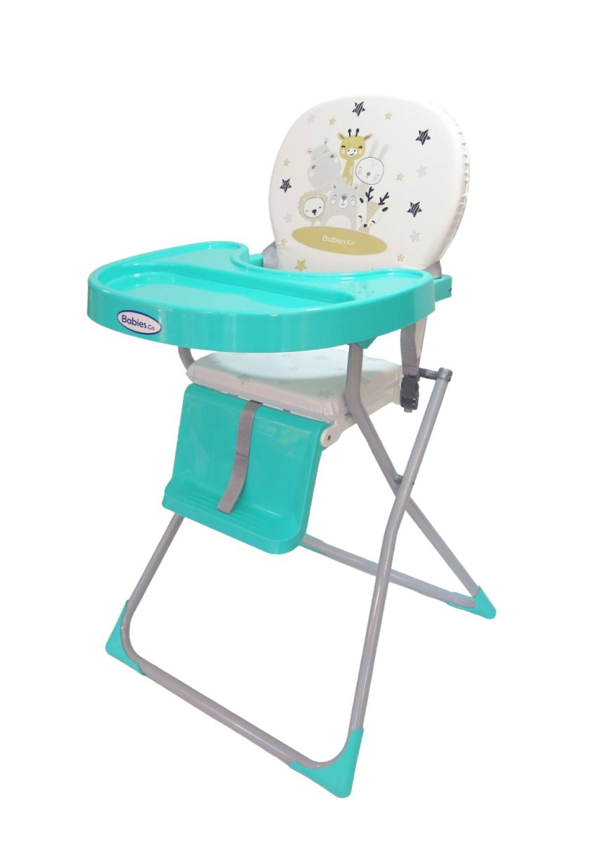 Silla De Comer Plegable Con Bandeja Regulable