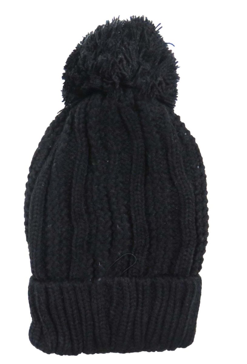 Gorro Color Liso Pompom
