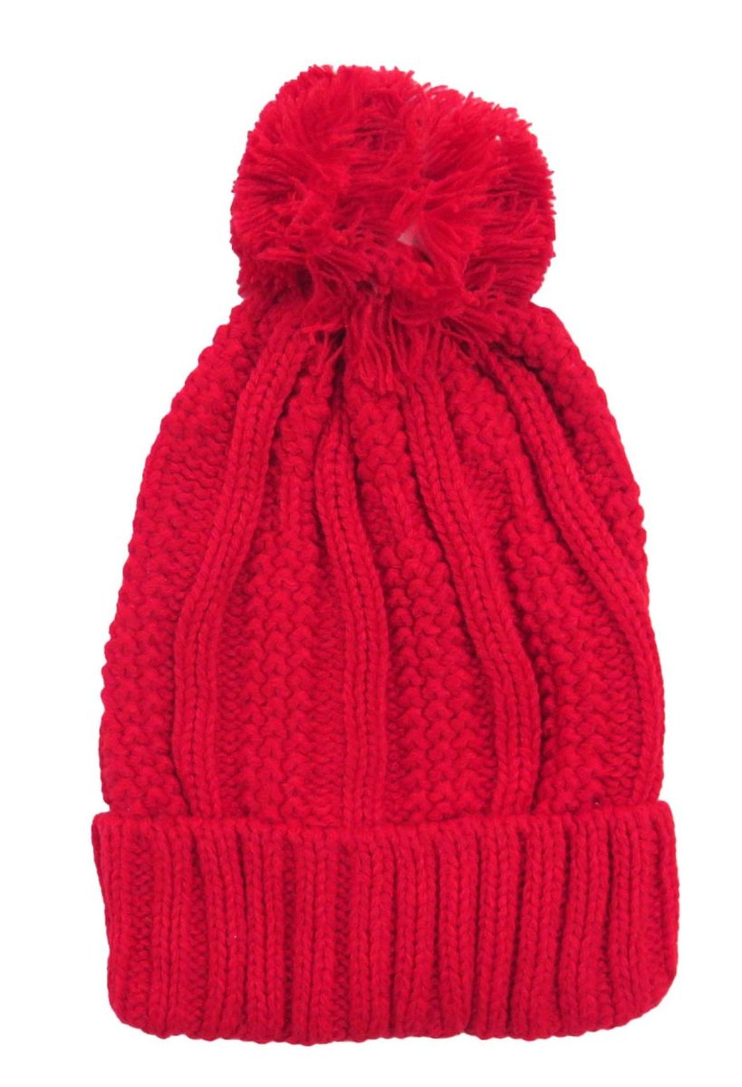 Gorro Color Liso Pompom