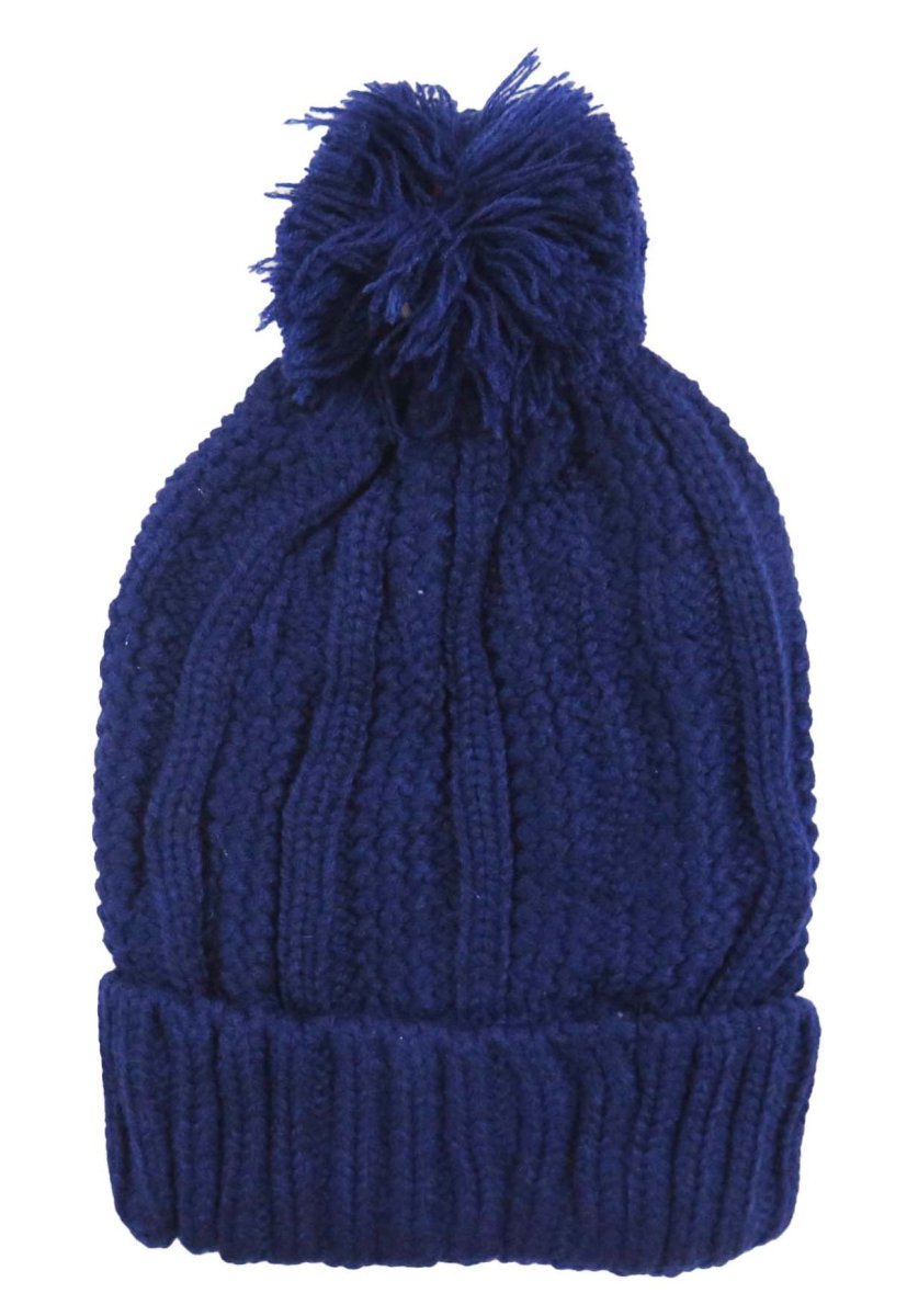 Gorro Color Liso Pompom