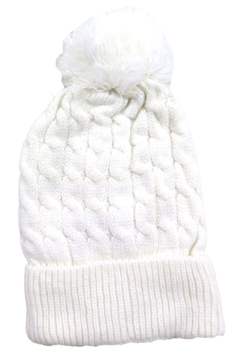 Gorro Color Liso Pompom