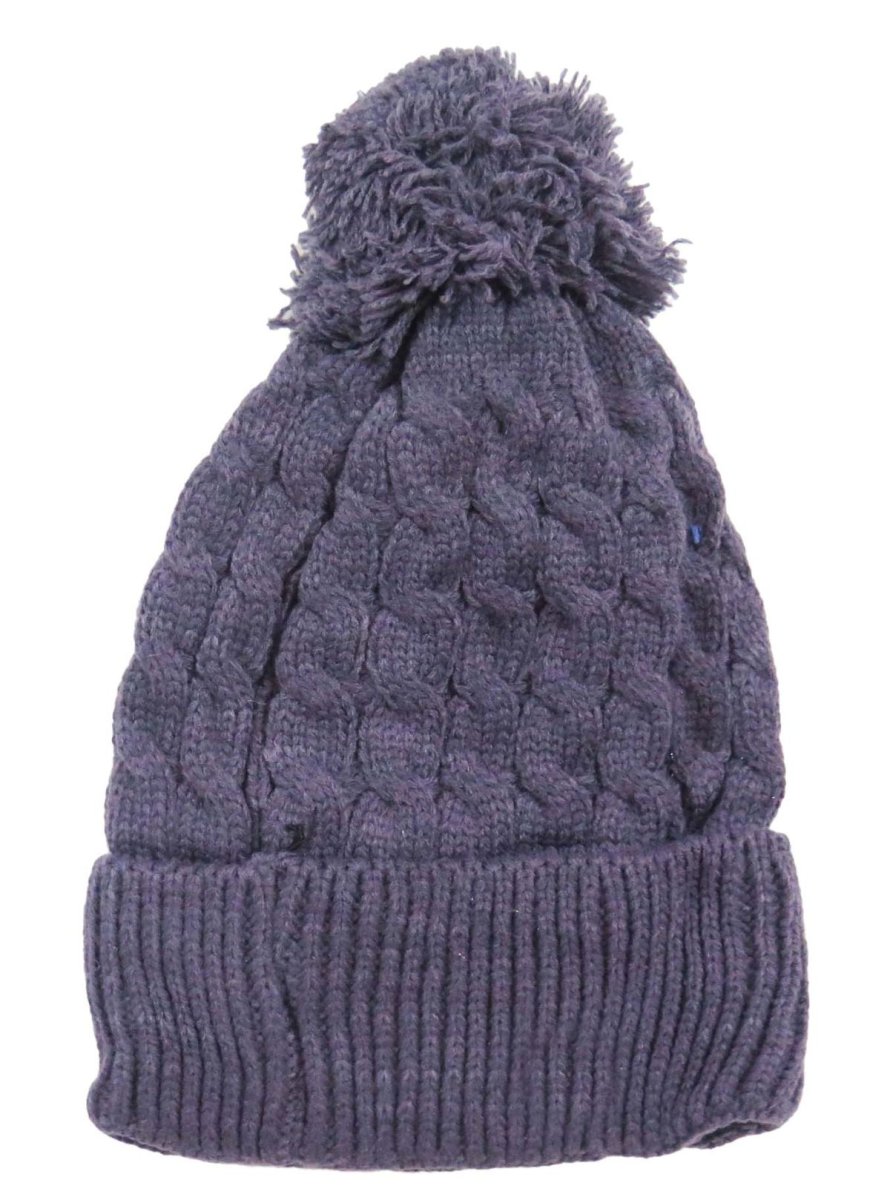 Gorro Color Liso Pompom