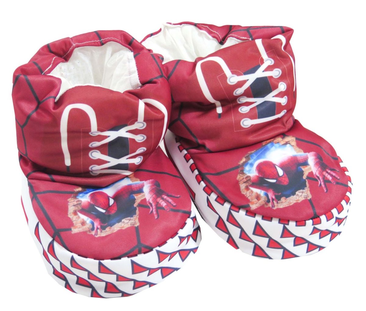 Pantufla Pantuflon tipo Bota de Spiderman