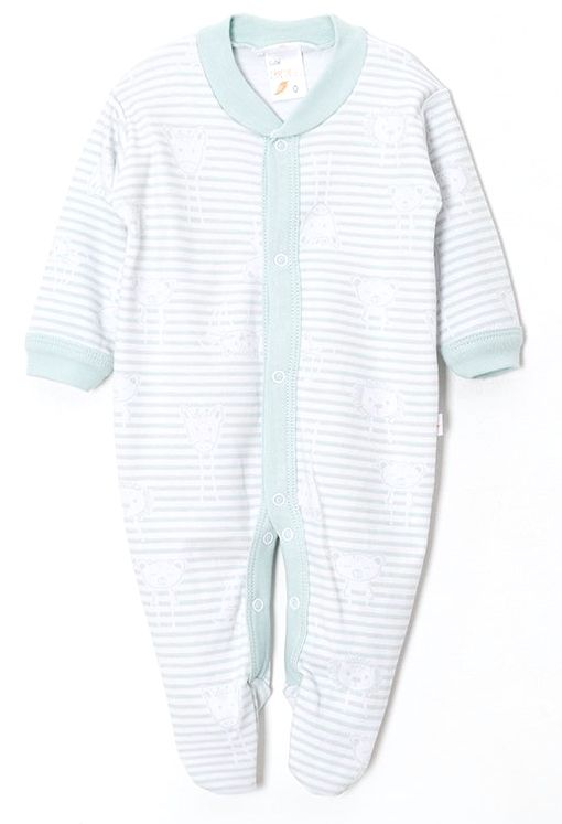 Enterito largo estampado con pie