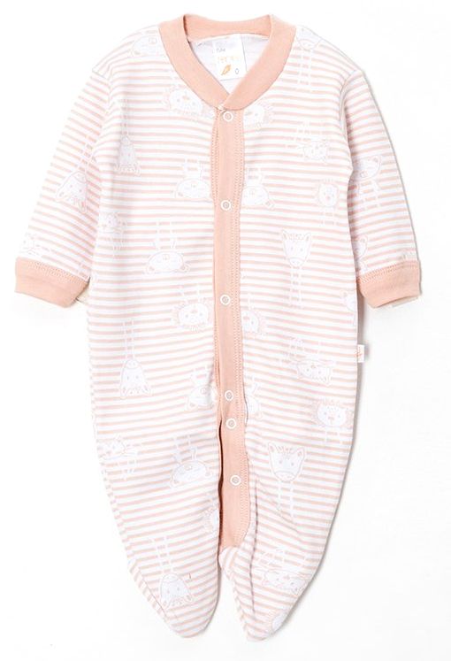 Enterito largo estampado con pie