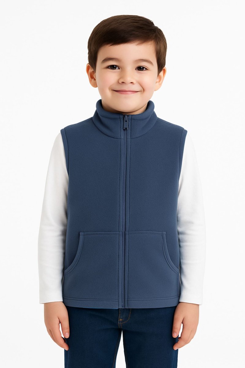Chaleco Polar con Cierre