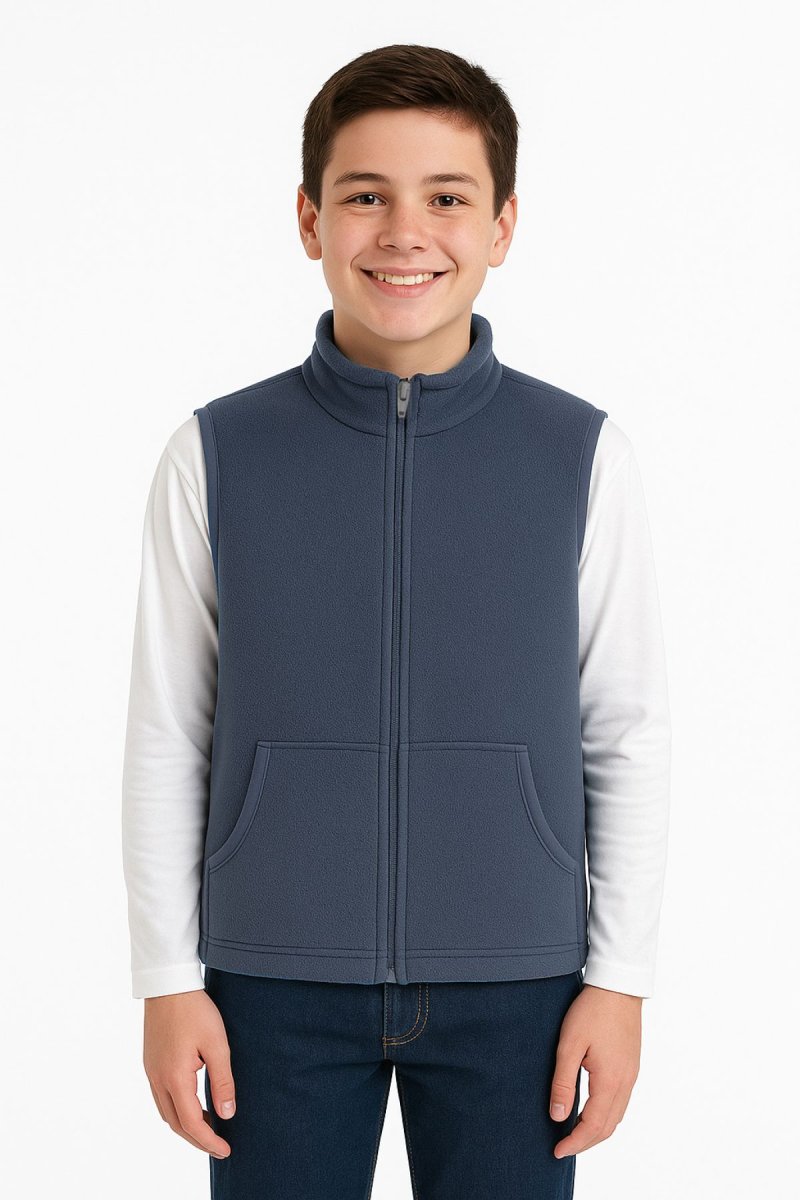 Chaleco Polar con Cierre