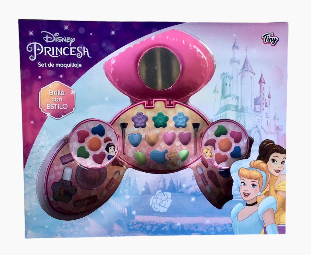 Set De Maquillaje Princesas - 4 Niveles