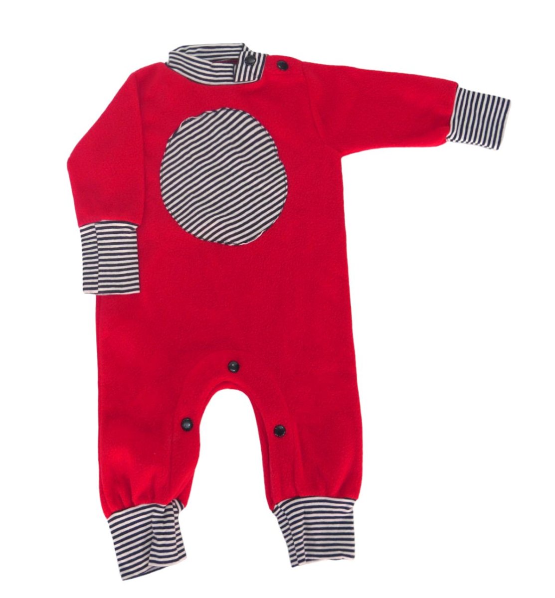 Enterito Polar Sin Pie Con Aplicacion Bordado en pecho