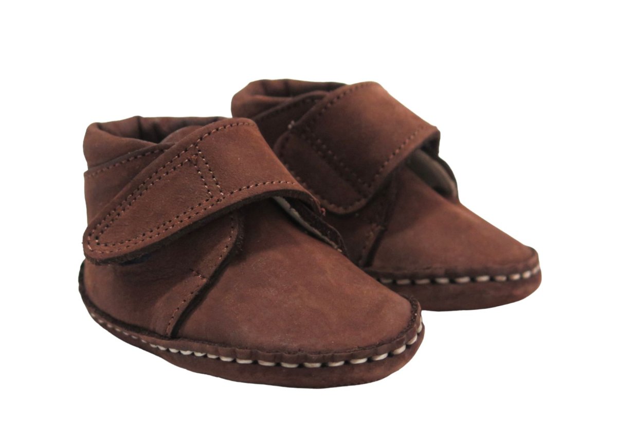 Bota Nobuk velcro Con Base