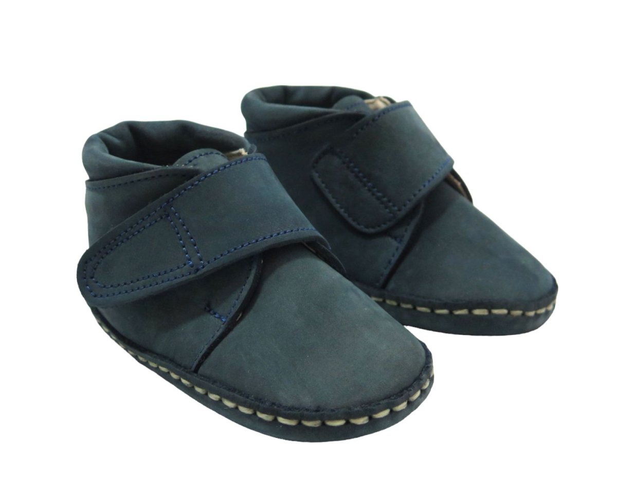Bota Nobuk velcro Con Base