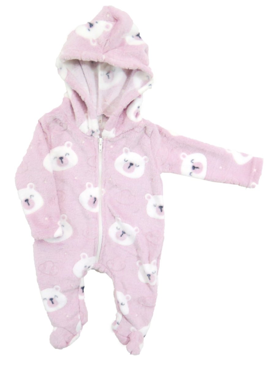 Enterito piel con estampa de osito