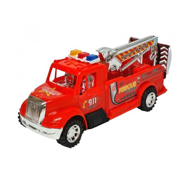 Camion De Bomberos - En Burbuja