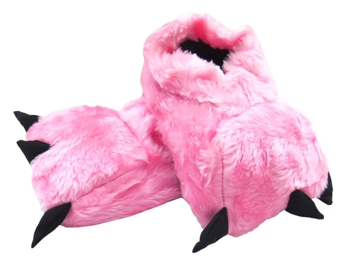 Pantuflas de garra lisas