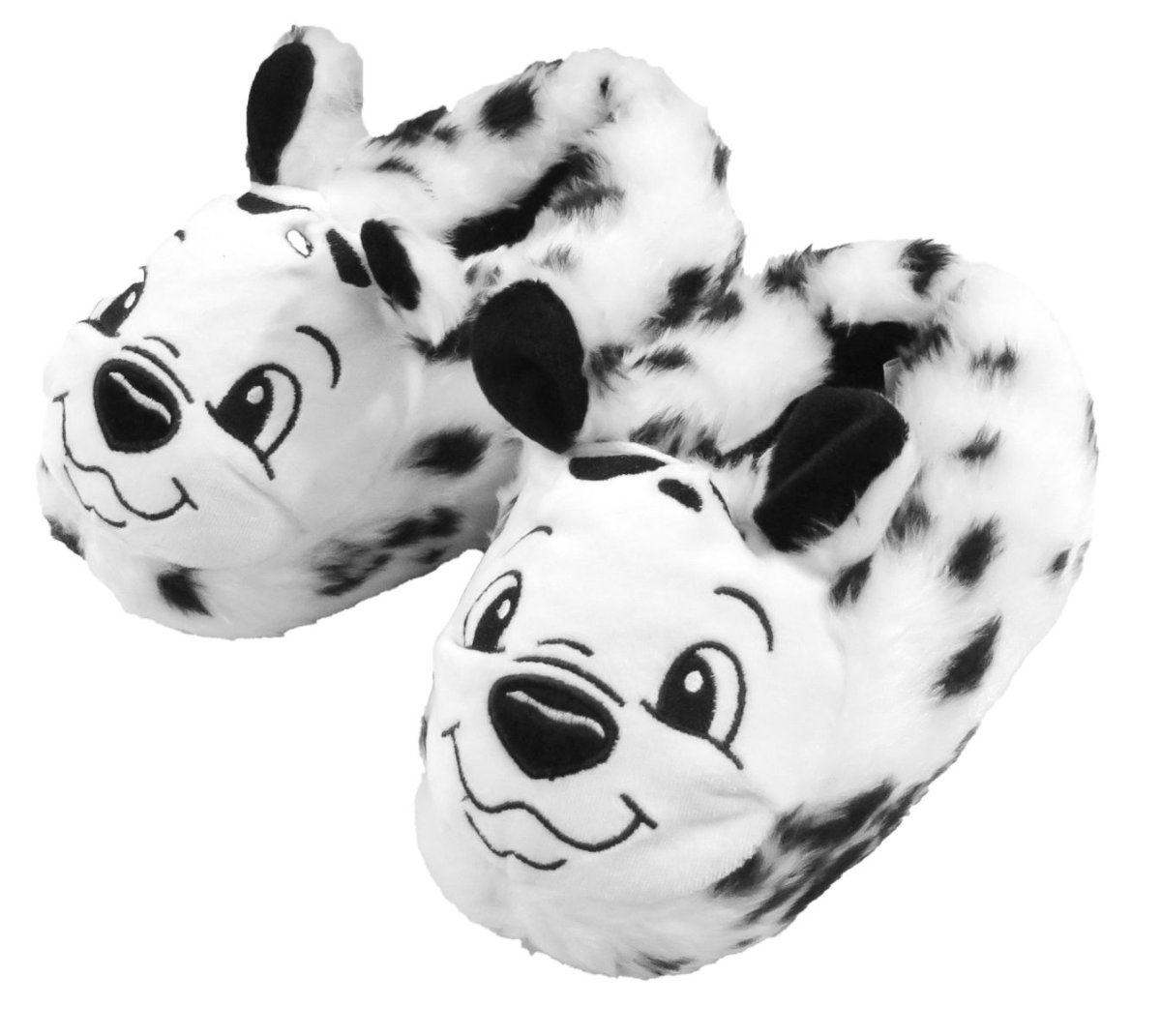 Pantufla perro dalmata con base antideslizante