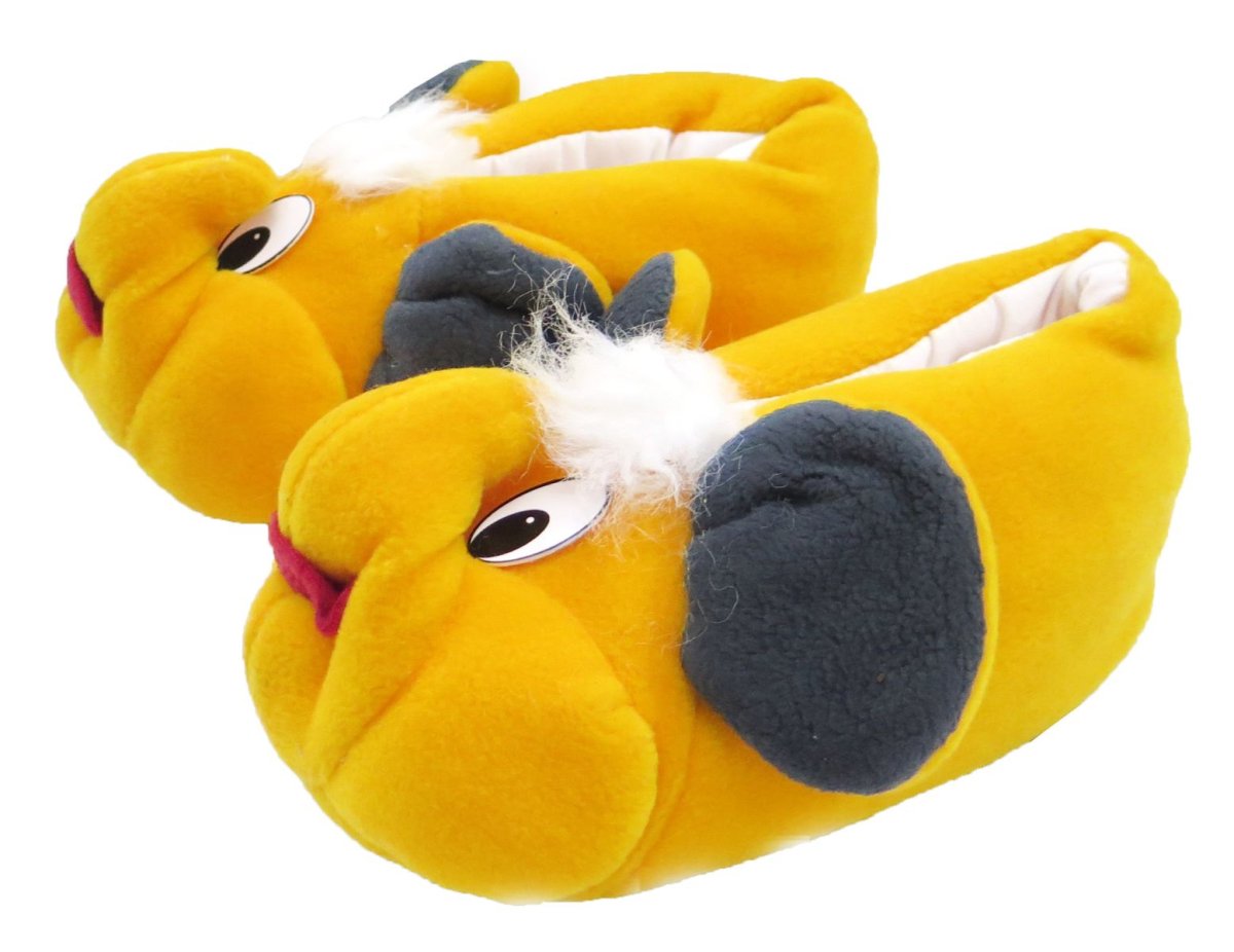 Pantufla elefante amarillo