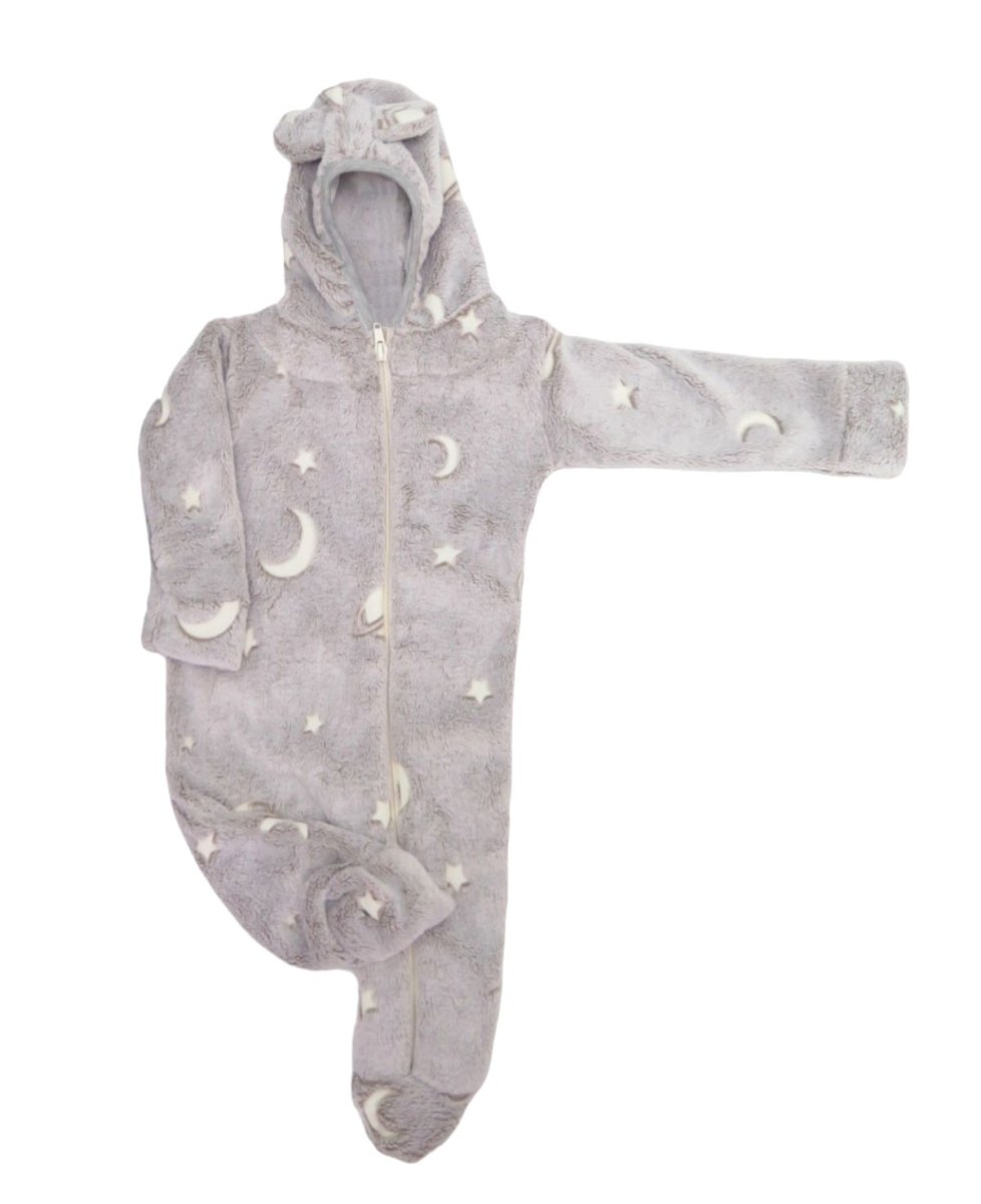 Enterito Piel Capucha Cierre Frontal